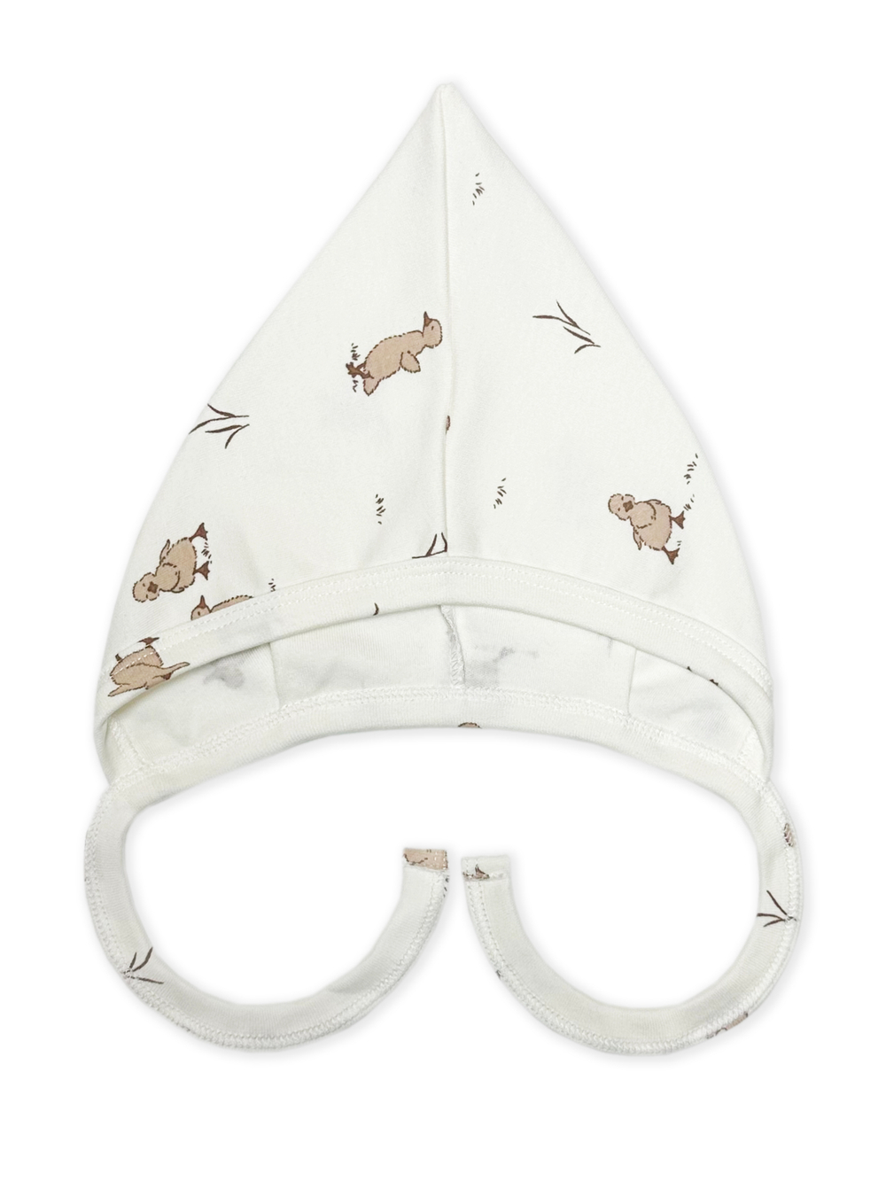 Чепчик Гномик Утята Экрю RinaAmari