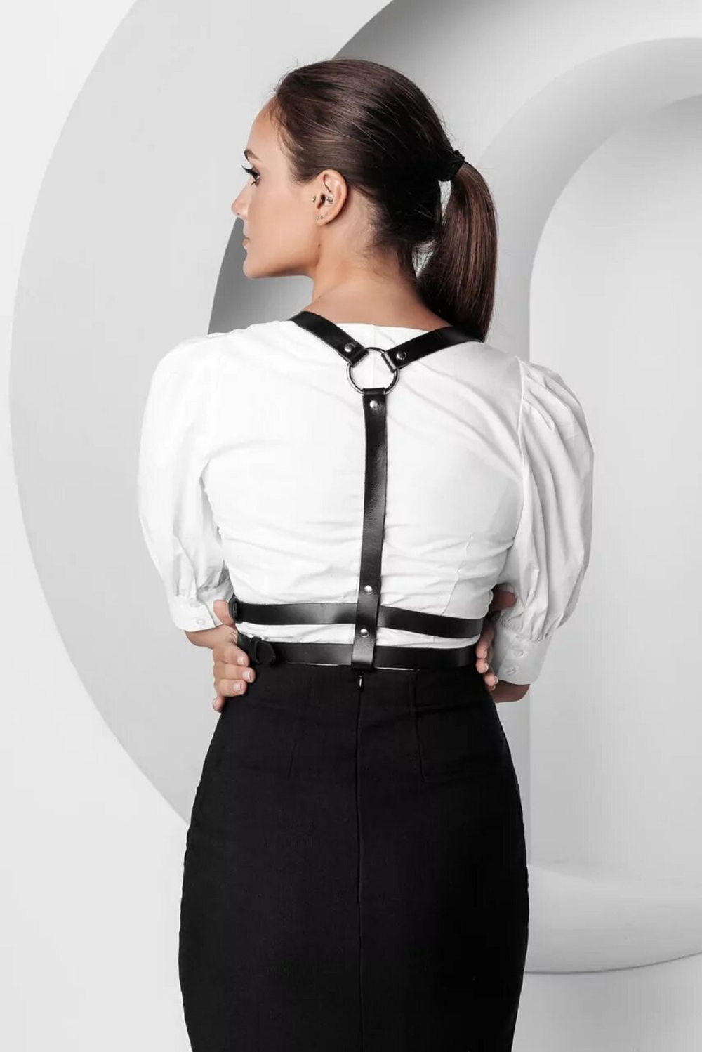 Портупея Geba Style кожа черный L/XL