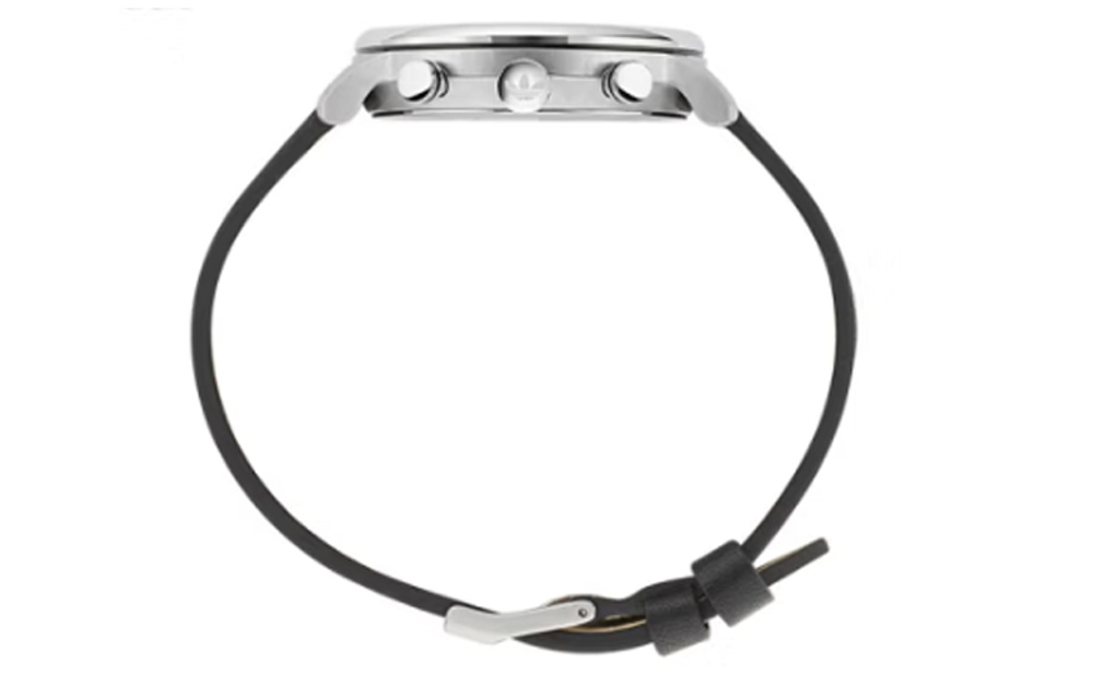 Adidas Originals STYLE Wrist Watch Quartz Movement Leather Strap Gold Dial Men"s Watches 50m Water Resistant