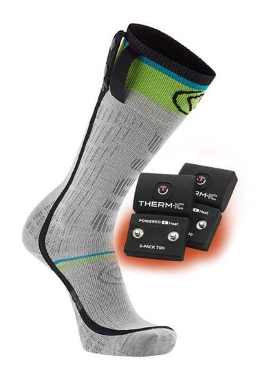 Комплект - носки с подогревом Ski Race SET® + батарейки S-Pack 1400B