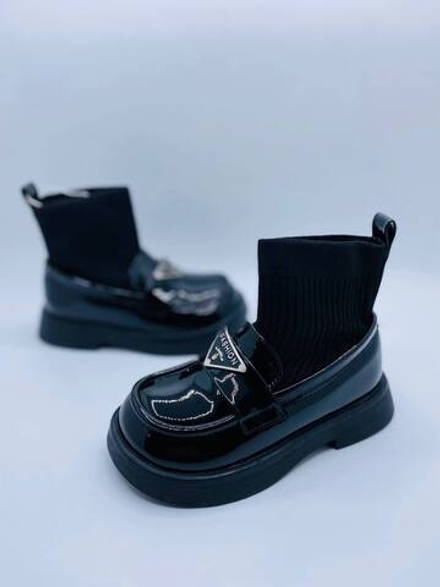 Туфли для девочек черные Buba Fashion Time