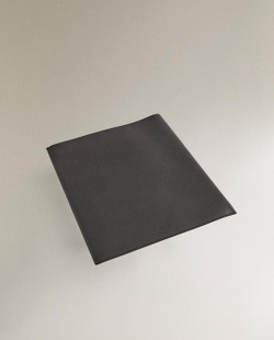 ZARA HOME КОЖАНЫЙ ЧЕХОЛ ДЛЯ IPAD, ШОКОЛАДНЫЙ