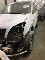 Покраска Раптором Toyota Prado 150