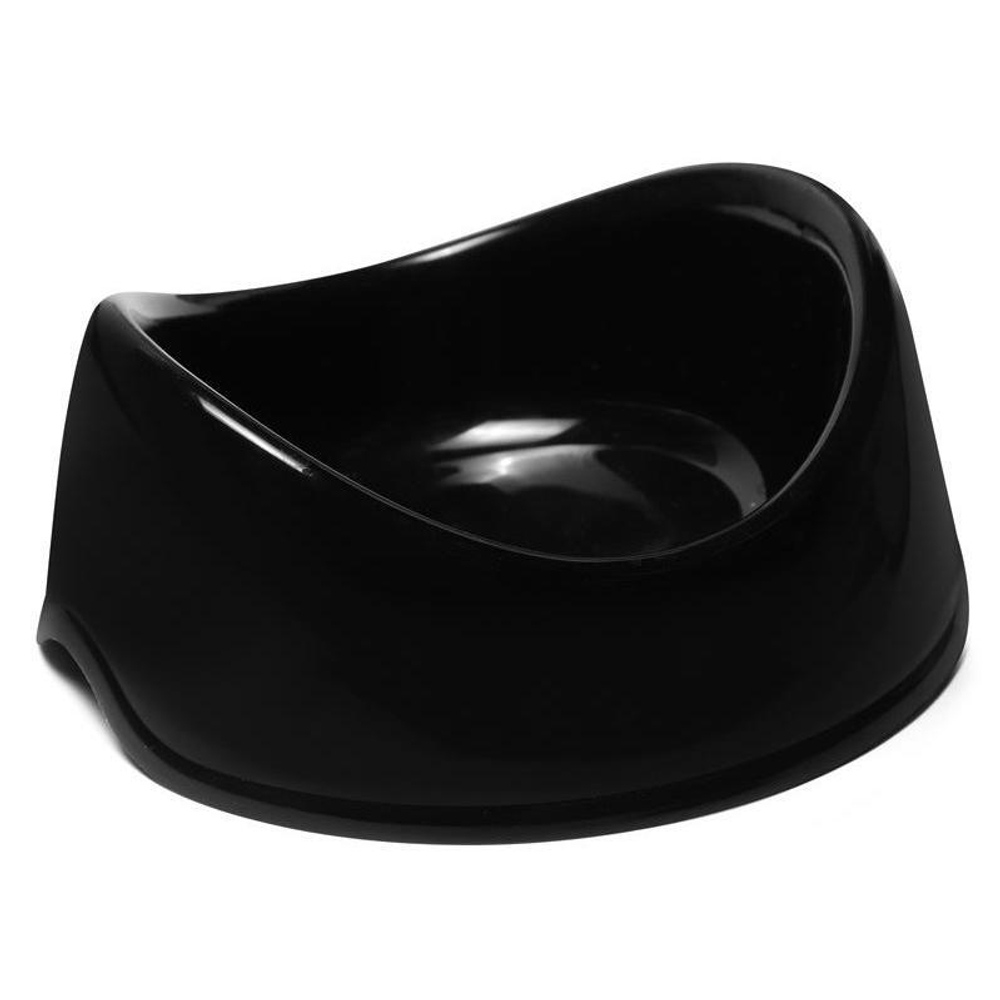 Миска пластиковая "Инь Ян", черная, 0,15л, Gamma