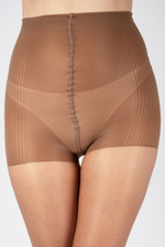 Колготки с блеском Ultra Shine (Размер: S) (Цвет: коричневый)