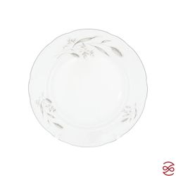 Блюдо круглое Thun Констанция Серебряные колосья 30 см