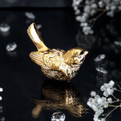 Ручка мебельная Птичка Терра правая Айвори