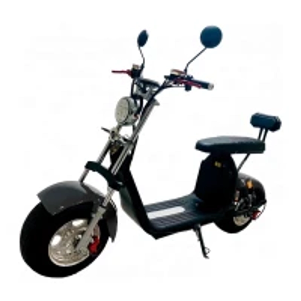 Электроскутер Citycoco Trike Mini 1000W 48V 20AH Чёрный