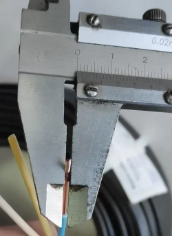 Силовой кабель ВВГ-Пнг(А)-LS 2х2.5мм, ТУ, 20 метров (смотка)