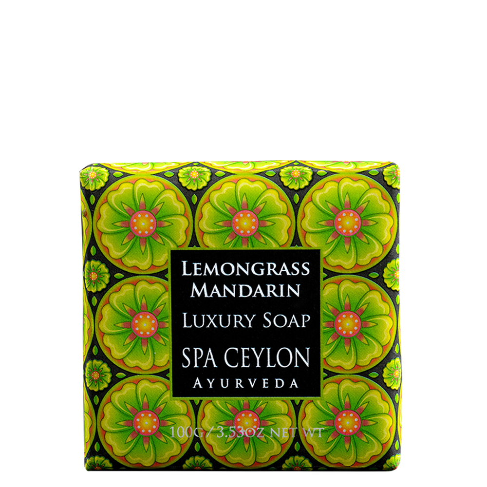 Роскошное мыло "ЛЕМОНГРАСС И МАНДАРИН" 100гр