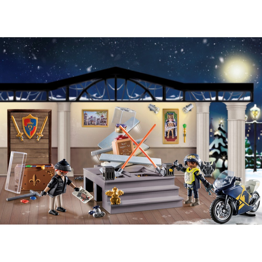 Playmobil - Адвент-календарь 2023 Кража в полицейском музее 71347 / артикул   71347  / GTIN 4008789713476