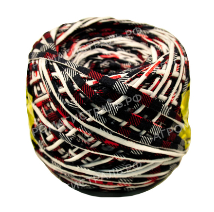 Подвязка текстильная 400 (+- 5) г, длина 65 м, расцветки микс