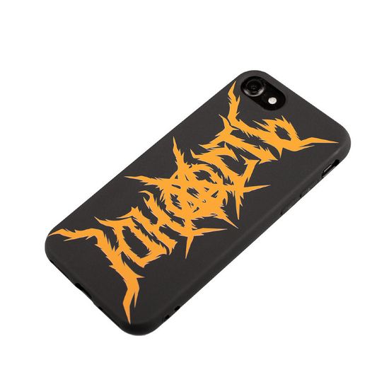 Чехол ЮНОСТЬ Танцы на костях Лого Силикон Чёрный 7/8