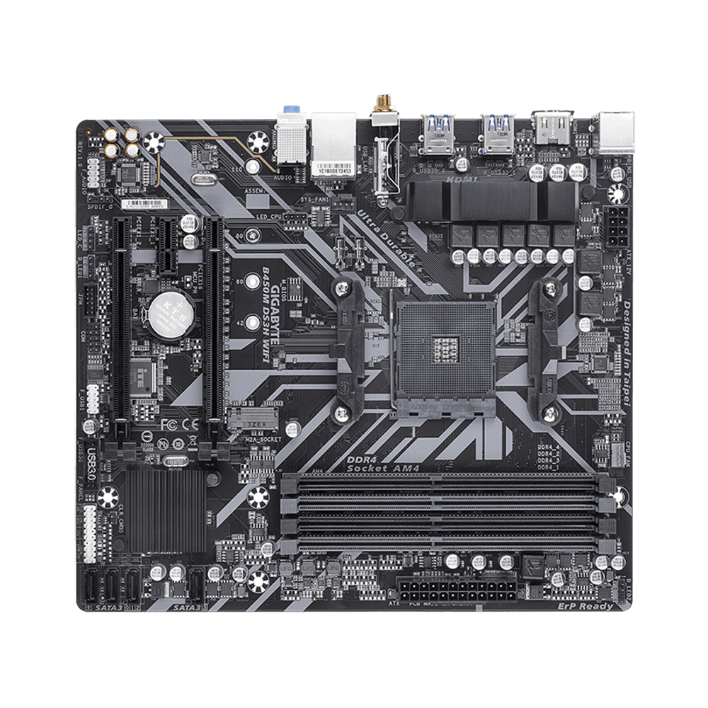 GIGABYTE MB AM4 B450 4 x DDR4 1 x M.2 4 x SATA 1 x HDMI Micro ATX