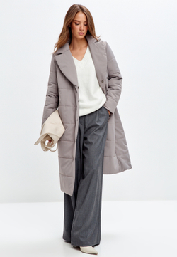 Стеганое пальто