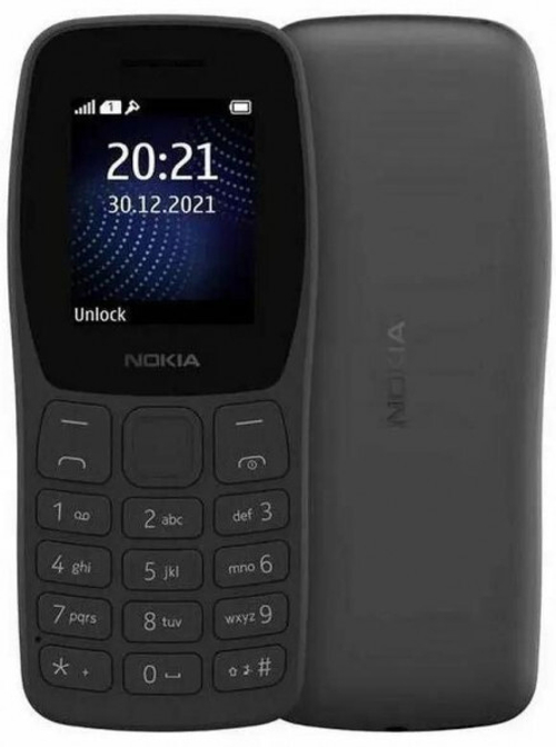 Nokia 105 TA-1416 DS EAC+ charcoal dark grey