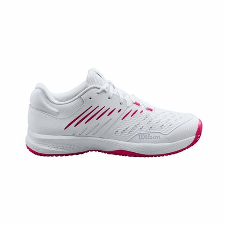 Женские Кроссовки теннисные Wilson Kaos Comp 3.0 W - белый, Розовый