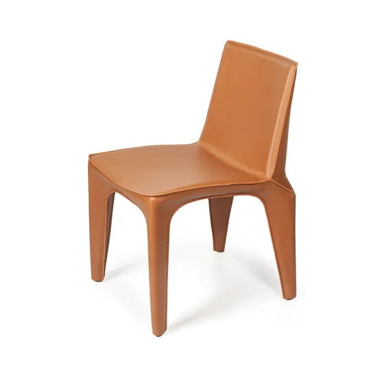 Стул Bocca, коричневая экокожа