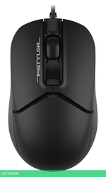 Мышь A4Tech Fstyler черный (FM12)