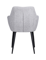 Стул обеденный Katys светло-серый рогожка 2 шт.