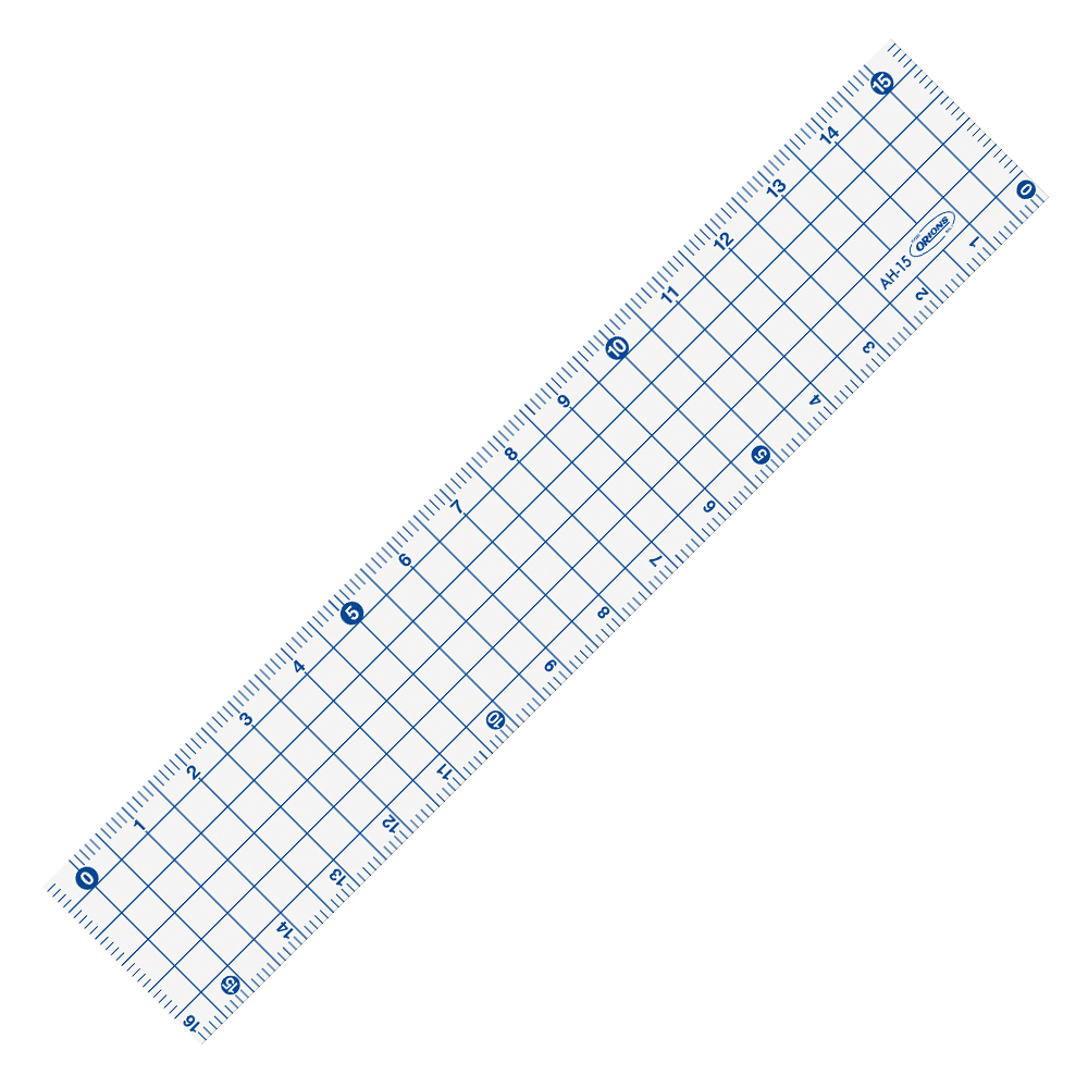 Линейка Kyoei Orions Grid Ruler 15cm Blue