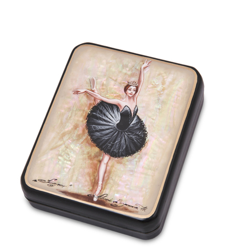 Народные промыслы ШК-55/ 20-D Шкатулка «Балет» исп.Земина