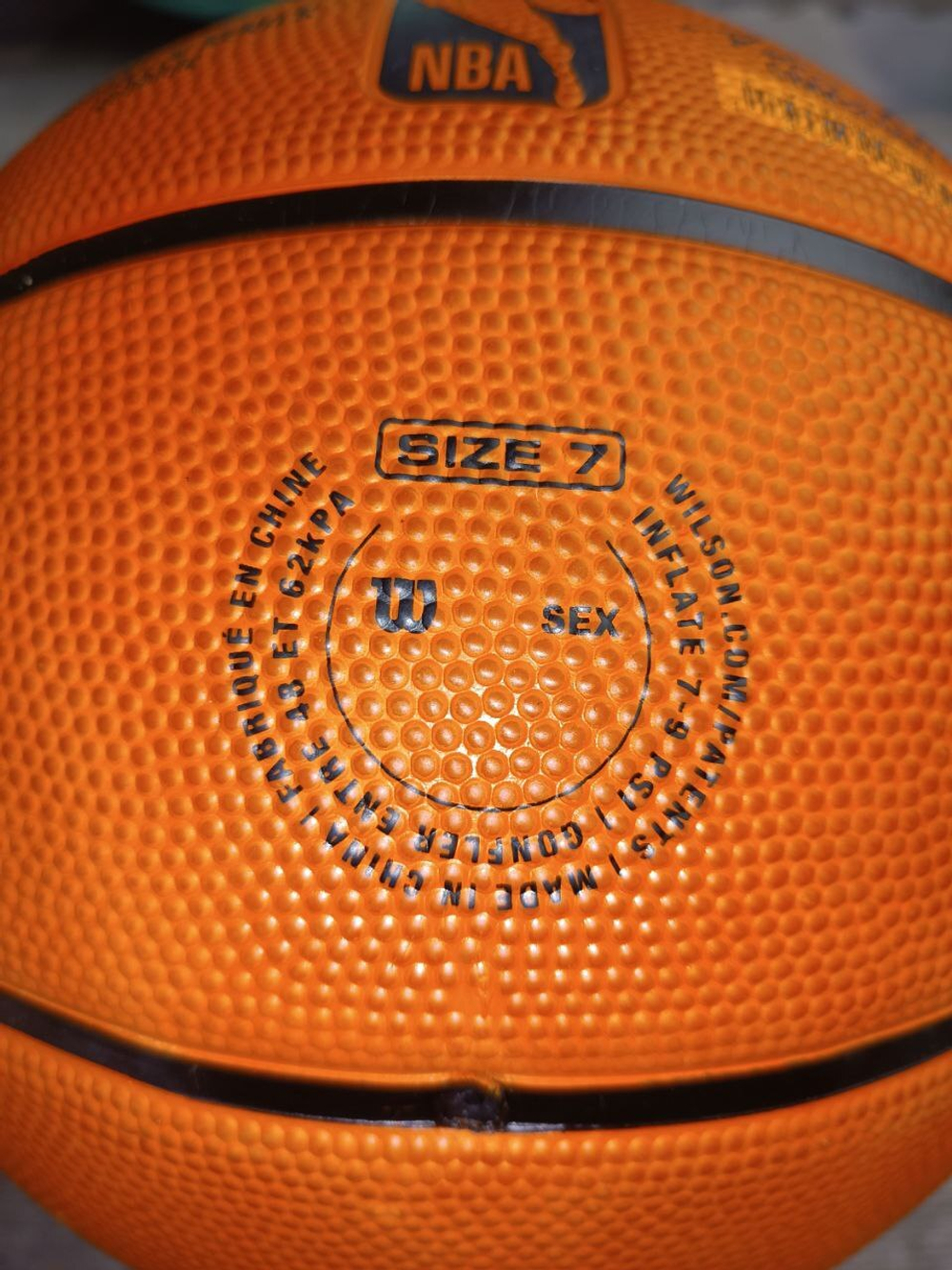 Баскетбольный мяч Wilson NBA