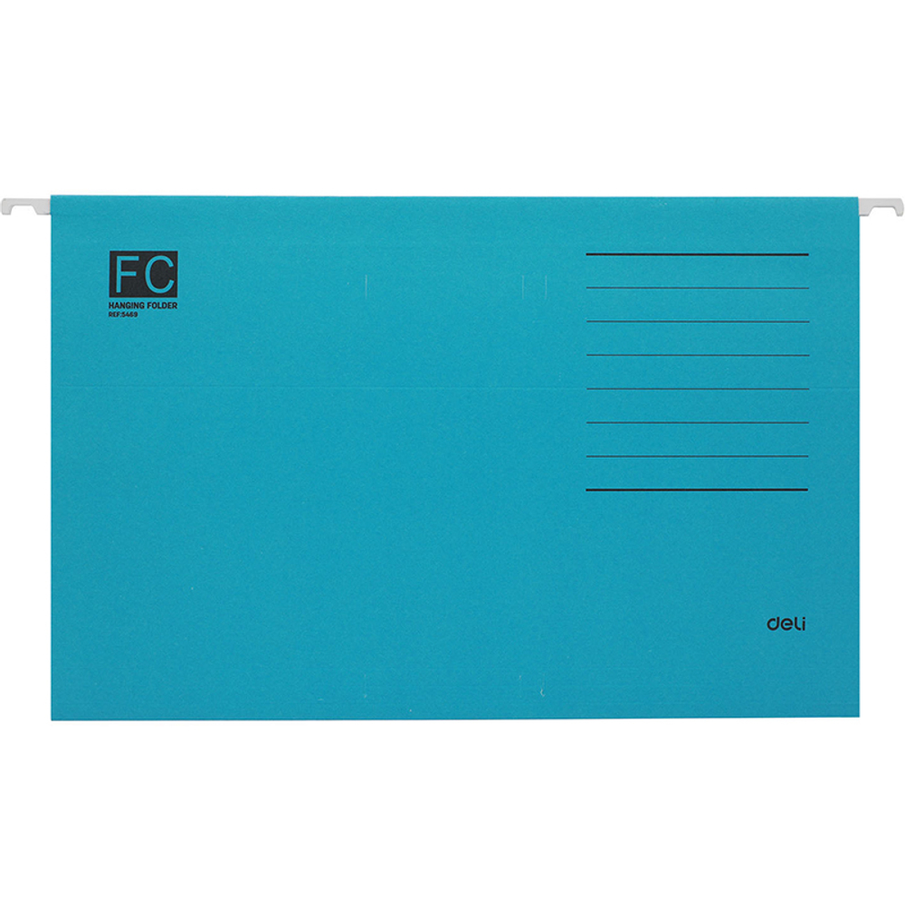 Папка подвесная Deli, А4+, ассорти