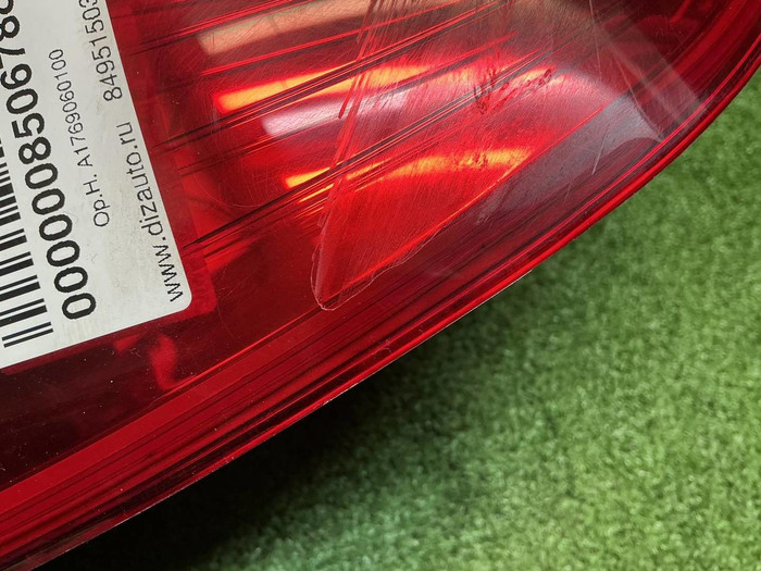 Фонарь левый Mercedes A W176 (2012-2015)