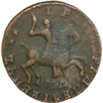 1 копейка 1712 МД (F-VF)