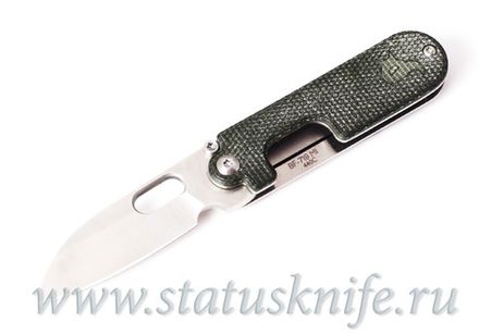 Нож Black Fox BF-719 MI Bean Gen 2 440C Micarta Green