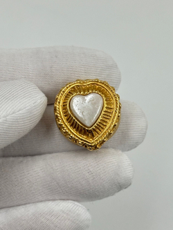 Накладка на пуговицу Сердце