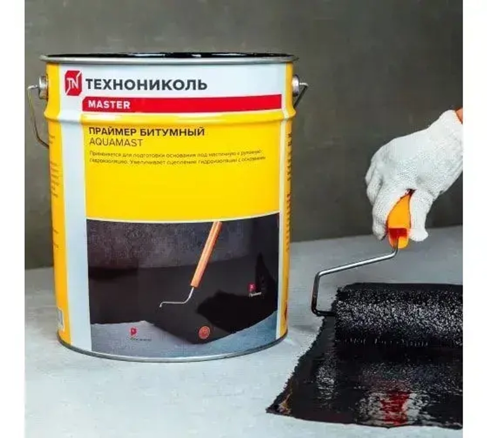 Праймер грунтовка битумный Технониколь Aquamast 3 л