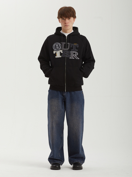 Мужская Толстовка Patchwork Zip-thru