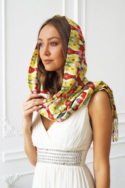 LIGVIANNI Палантин Kerchief Dawn