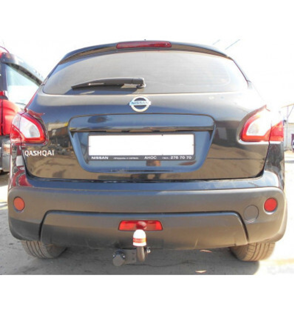 Фаркоп Nissan Qashqai 2007-2014, Nissan Qashqai 2014-2021, условно-съемный,(без электрики) Трейлер.7722