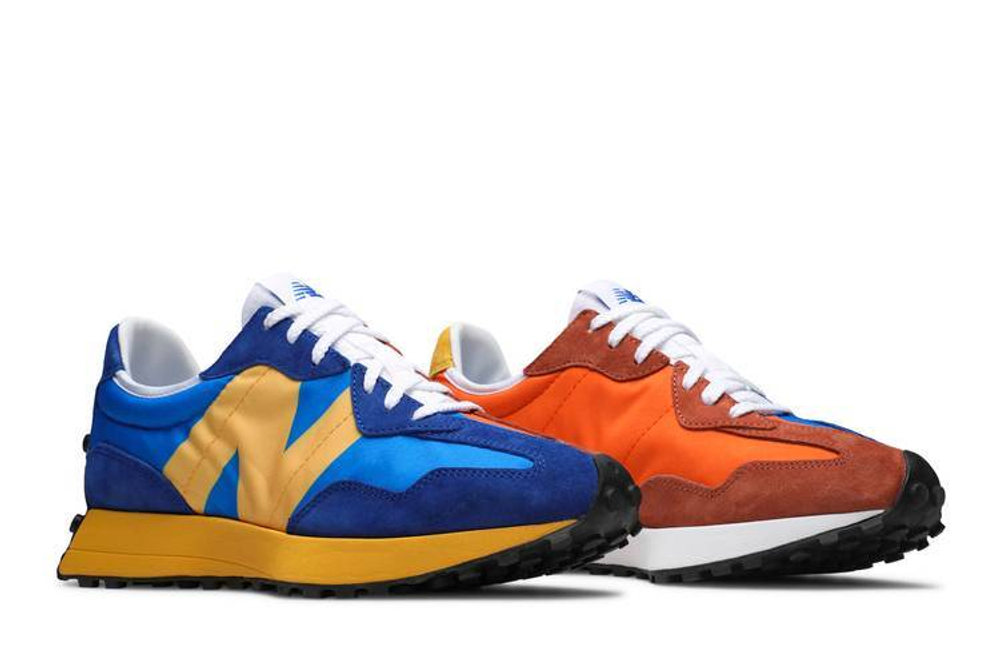 New balance bleu marine orange cheap