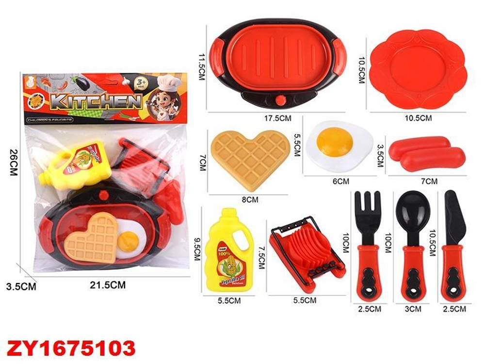 Набор посуды, пакет 138-6A