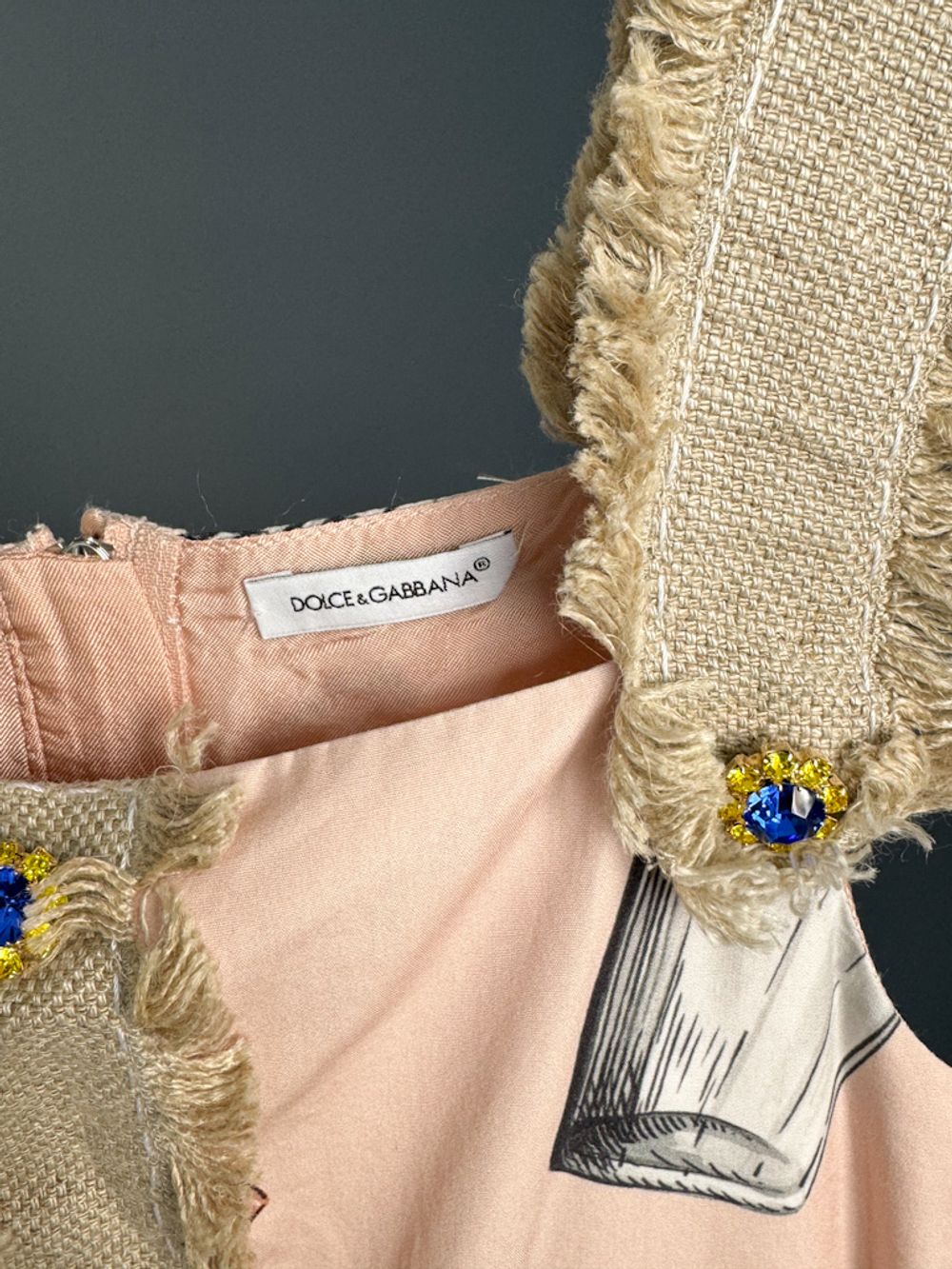 Хлопковое платье Dolce & Gabbana, 140