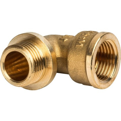 Угольник STOUT 1/2" ВР/НР с упором