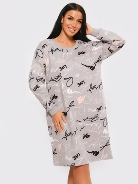 Ночная сорочка утеплённая