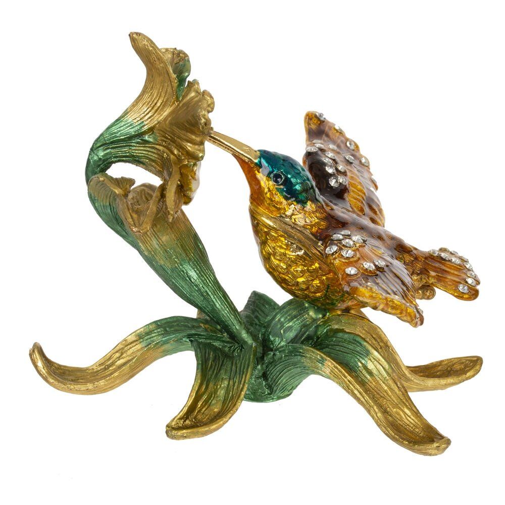 GAEM Шкатулка "Колибри", L9 W8 H7 см