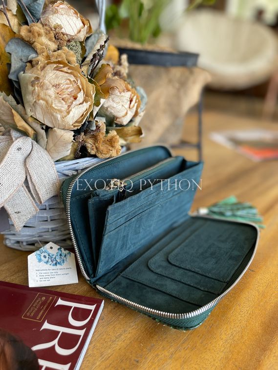 Кошелёк из кожи питона WA-129