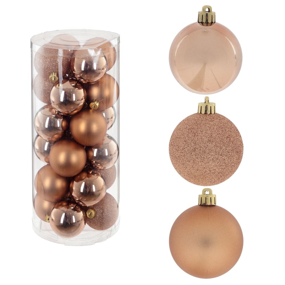 GAEM Набор из 24шт Украшение новогоднее "Шар", D 6 см, L14W14 H31см