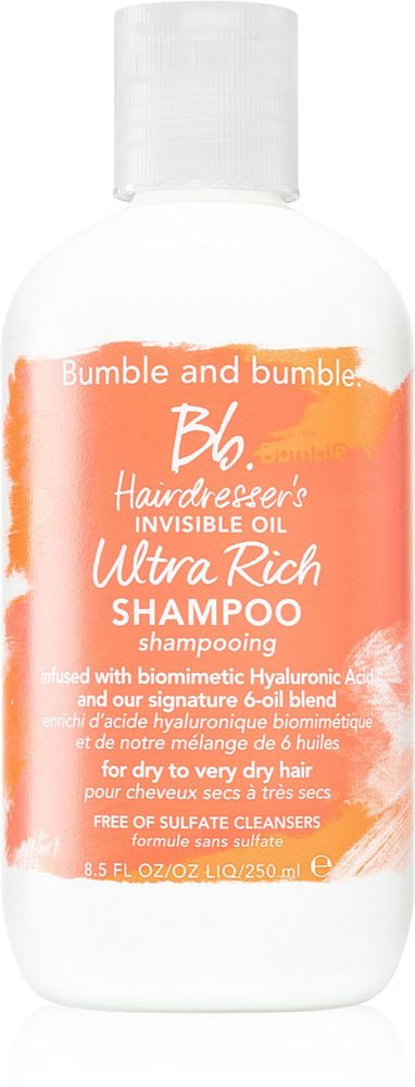 Bumble and bumble Hairdresser&#39;s Invisible Oil Ultra Rich Shampoo - увлажняющий шампунь для сухих и ломких волос /   250  ml  / GTIN 685428029651