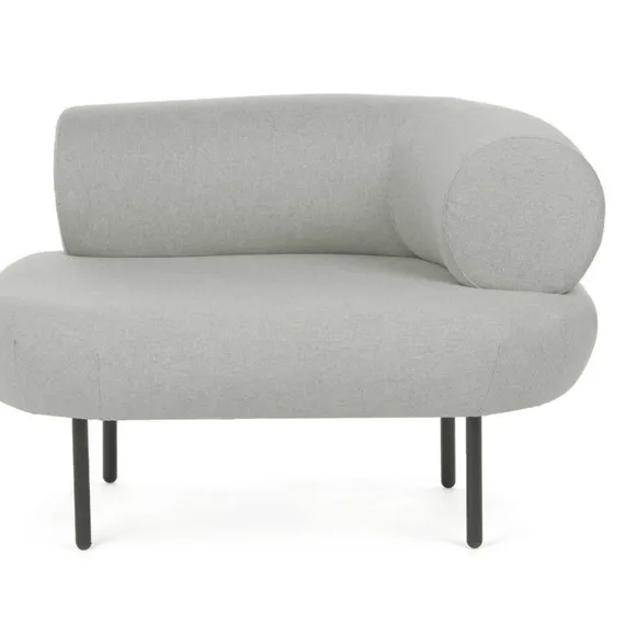 Кресло Adelaide L, серое