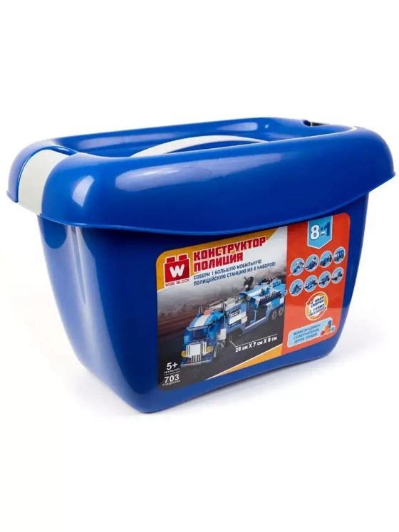 Набор конструкторов Полиция 703 детали