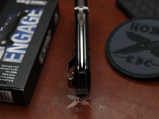 Складной нож Cold Steel 35DPLC Engage c клинком из стали CPM-S35VN, рукоять G10