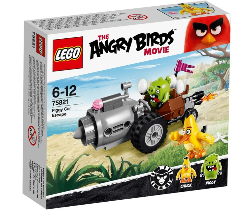 LEGO Angry Birds: Побег из машины свинок 75821 — Piggy Car Escape — Лего Энгри Бердз Злые птицы