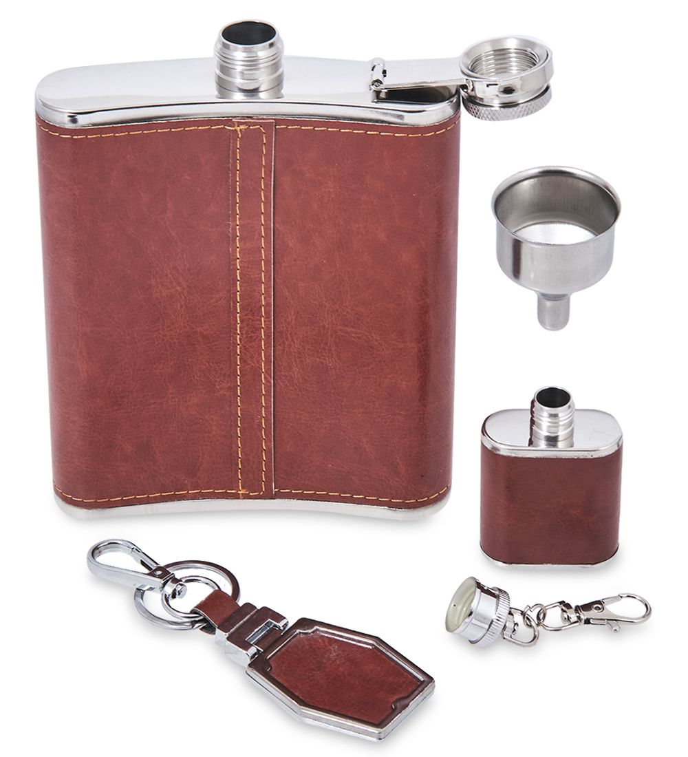 GT-100 Подарочный н-р фляжка с шахматами